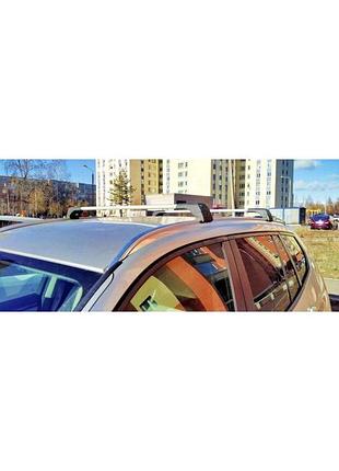 Багажник (поперечины) на интегрированные рейлинги skybar v2 120 см (2 шт) черный для volkswagen touareg 2018- гг