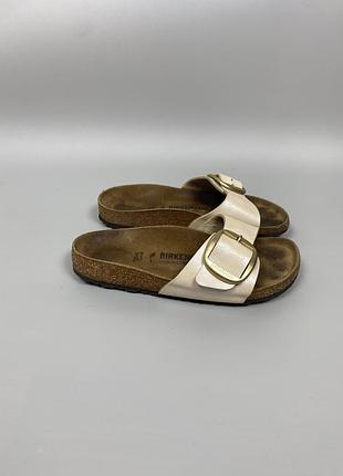 Жіночі сандалі шльопанці birkenstock madrid big buckle в гарному стані, оригінал 37/23,5 см