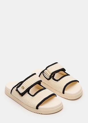 Белые вязаные сандалии steve madden 38 гг