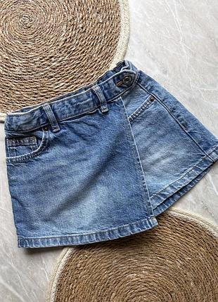 Шорти на дівчинку джинсові 6-7 років zara