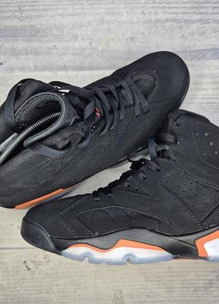 Кроссовки jordan 6 retro black infrared
