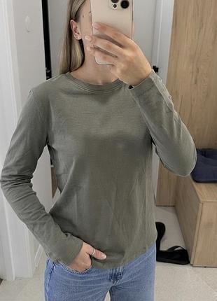 Хлопковый лонгслив primark