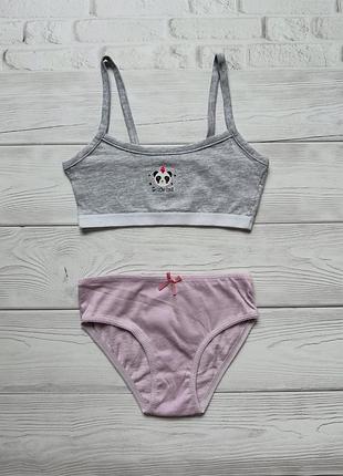 👙185грн👙98см 🛍у наявності🛍1шт дитячий комплект білизни tex топ та lefties труси