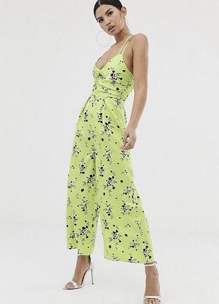 Ромпер asos комбінезон кюлоти на бретельках бретелях l-xl