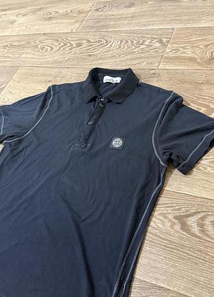 Футболка поло stone island