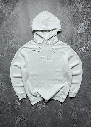 Vintage винтажное худи tommy hilfiger томми хилфигер big logo size m размер м