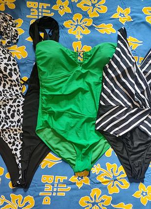 Женские купальники 3шт 1-2xl,2-48роз,3-0xl,
