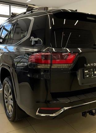 Спойлер oem design белый для toyota land cruiser 300 2021- гг