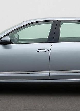 Молдинг дверей (sd/sw, нерж) для skoda octavia iii a7 2013-2019 рр