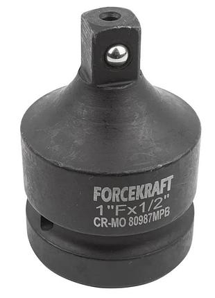 Адаптер ударний 1"(f) х 1/2"(m) forcekraft fk-80987mpb
