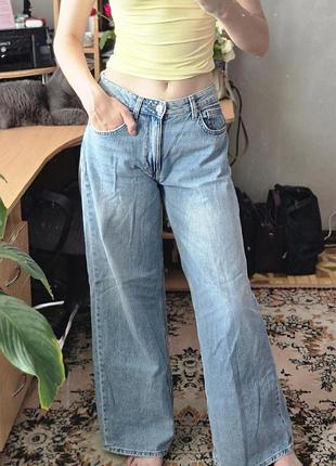 Джинси wide leg — bershka 36 розмір