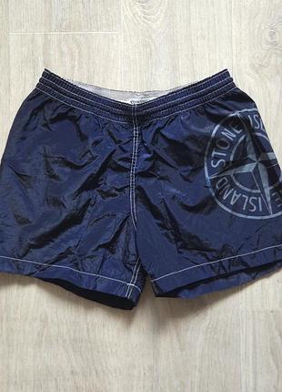 Stone island junior нейлоновые шорты