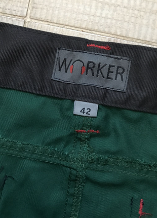 Рабочие штаны брюки карго, спецодежда, немецкого бренда worker. s 6