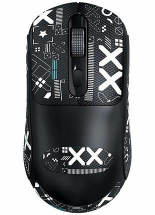 Беспроводная мышь twolf x8 2.4g bluetooth оптический сенсор 2400dpi аккумулятор usb type-c черный
