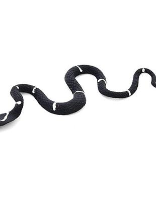 Дитяча антистресова іграшка "змія" 7213(black) гумова 39 см