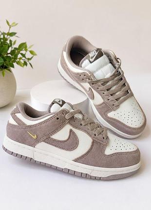Nike dunk low sail beige 🤍 трендові жіночі кросівки 🤍 найк данк бежеві кросівки