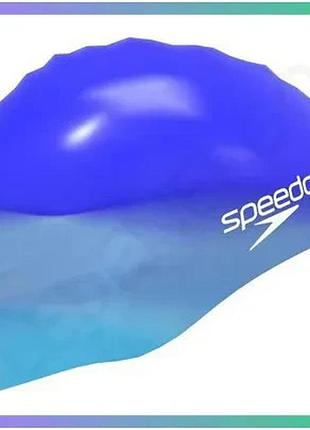 Шапка для плавания speedo multi colour silc cap силиконовая унисекс для защиты волос от хлора sku_8-0616915334
