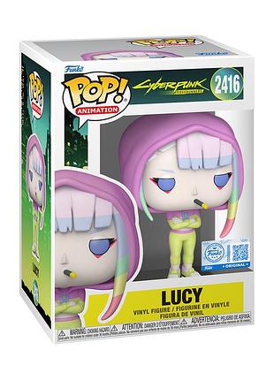 Фігурка funko pop фанко поп cyberpunk lucy in hoodie #2416 ex