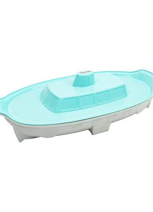 Пісочниця-кораблик для дітей doloni toys 03355/4, 137×72×76 см