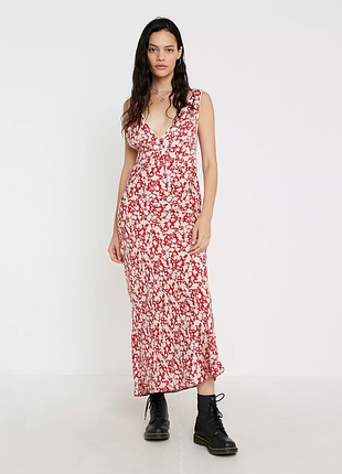 Миди платье uo free people ohh la la bias-cut midi dress - m-l