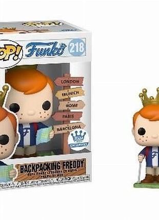 Фігурка funko pop фанко поп backpacking freddy 218
