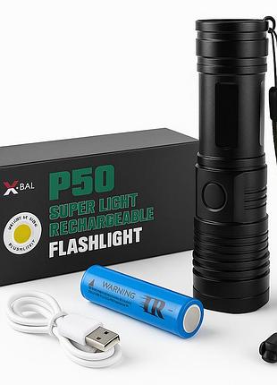 Пылевлагозащищенный фонарик police bl-x71-p50, супер яркий лед фонарик, ручной инспекционный фонарь gx-34