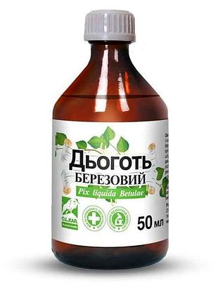 Протипаразитний засіб дьоготь березовий 50мл тм o.l.kar