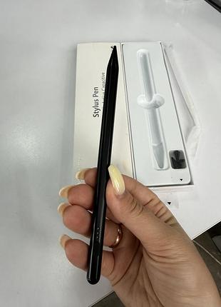 Универсальный активный стилус stylus pen для ipad, android и планшетов, superfine nib, черный (новый)