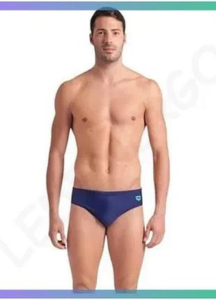 Плавки arena flow swim briefs синий для мужчин 80% полиамид 20% эластан для плавания трусики для купан sku_008939-750