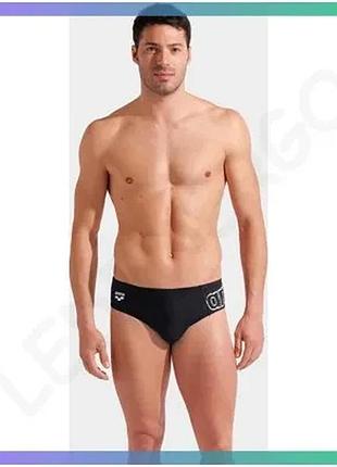 Плавки arena scratchy swim briefs чорні чоловічі для плавання 85% поліамід 20% еластан комфортні стиль sku_010282-500