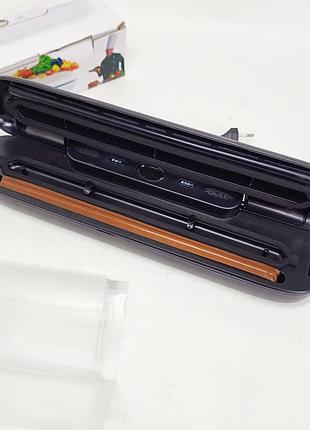 Вакуумный упаковщик автоматический с дисплеем vacuum sealer new black