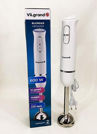 Блендер vilgrand vbh6209. цвет: белый