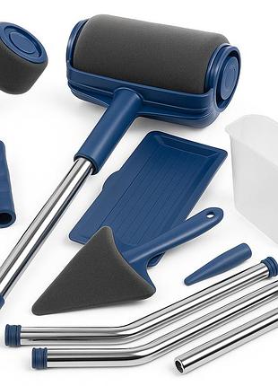 Набор для покраски стен потолка пола валик с резервуаром paint roller 5 в 1