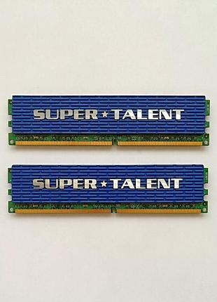 Оперативная память super talent ddr2 kit cl4