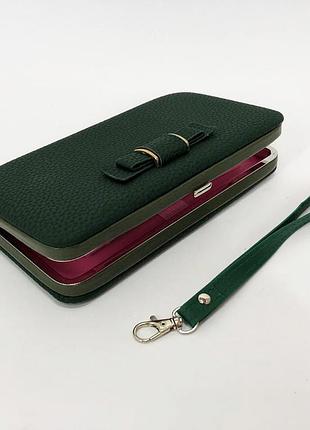 Кошелек baellerry pidanlu n1330, практичный маленький женский кошелек. цвет: зеленый