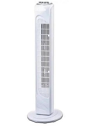 Напольный колонный вентилятор domotec ms-1627 7624 компактный тихий бытовой вентилятор для дома офиса
