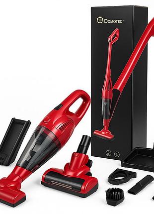 Аккумуляторный вакуумный пылесос domotec ms-4403 600 вт 2200 мач, надежный пылесос для квартиры