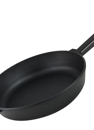 Чугунная сковорода brizoll optima-black 240 х 60 мм