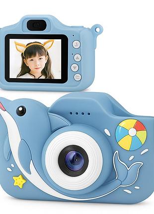 Дитячий цифровий фотоапарат + чохол et015