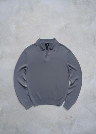 Ліоцел шовкове поло кофта h&m × cos × massimo dutti