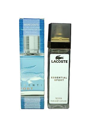 Духи мужские (версия lacoste essential sport) 40 мл