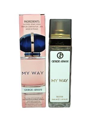 Парфуми жіночі (версія giorgio armani my way) 40 мл