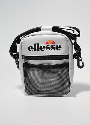 Ellesse сумка через плече / сумка на плече / еліс / сумки / чоловічі сумки через плече / сумка жіноча білий