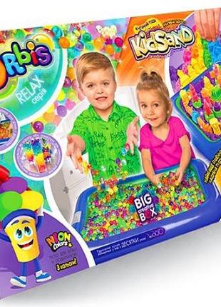 Набор для творчества danko toys 3в1 big creative box orbk-01 с орбизами