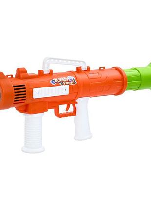 Генератор мильних бульбашок "бластер" 8012k-8018k(orange) підсвічування