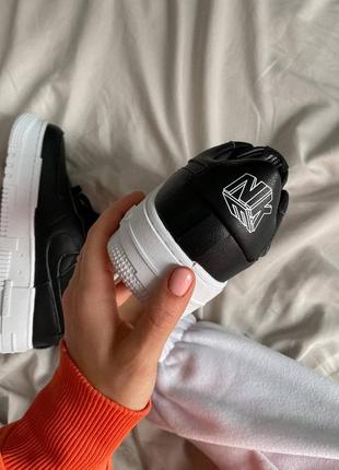 Кросівки nike air force af 1 pixel black кросівки3 фото