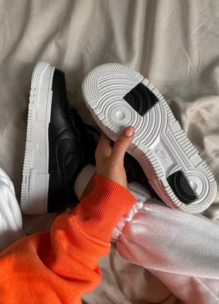 Кросівки nike air force af 1 pixel black кросівки8 фото