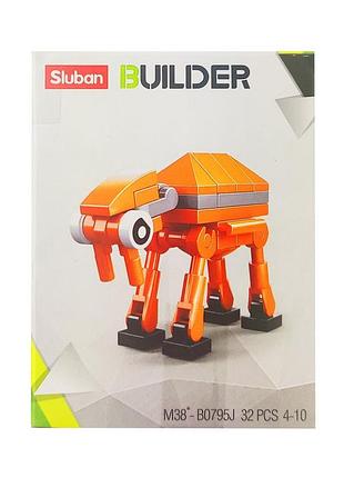 Детский конструктор транспорт sluban m38-b0795, транспорт, фигурка m38-b0795j