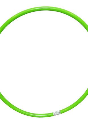 Обруч гимнастический хулахуп средний s0015(green) 72 см