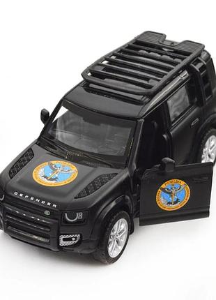 Автомодель серии "шевроны героев" land rover defender 110 "гур мо" technodrive 250364m